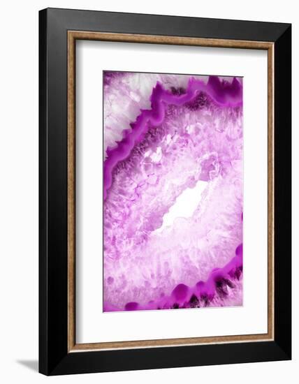 So Pure Collection - Pink Agate Heart-Philippe Hugonnard-Framed Photographic Print