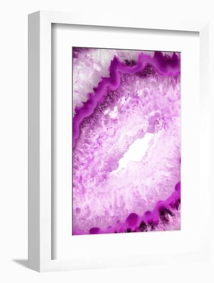 So Pure Collection - Pink Agate Heart-Philippe Hugonnard-Framed Photographic Print