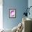 So Pure Collection - Pink Agate Heart-Philippe Hugonnard-Framed Photographic Print displayed on a wall