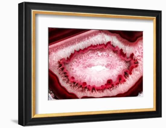 So Pure Collection - Red Agate Look-Philippe Hugonnard-Framed Photographic Print