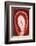 So Pure Collection - Red Agate Slice-Philippe Hugonnard-Framed Photographic Print