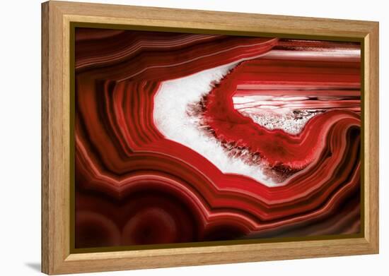 So Pure Collection - Slice of Red Agate-Philippe Hugonnard-Framed Premier Image Canvas