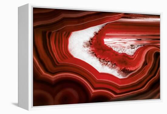 So Pure Collection - Slice of Red Agate-Philippe Hugonnard-Framed Premier Image Canvas