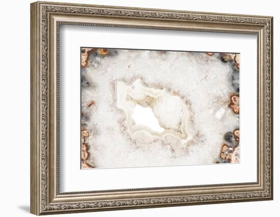 So Pure Collection - White Agate-Philippe Hugonnard-Framed Photographic Print