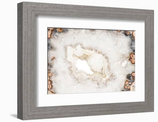 So Pure Collection - White Agate-Philippe Hugonnard-Framed Photographic Print