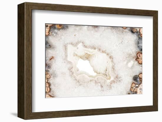 So Pure Collection - White Agate-Philippe Hugonnard-Framed Photographic Print