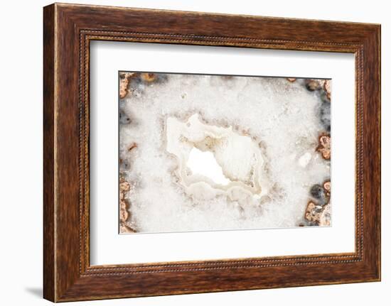 So Pure Collection - White Agate-Philippe Hugonnard-Framed Photographic Print