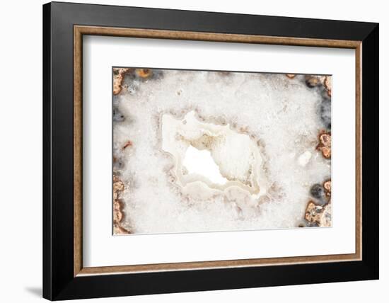 So Pure Collection - White Agate-Philippe Hugonnard-Framed Photographic Print