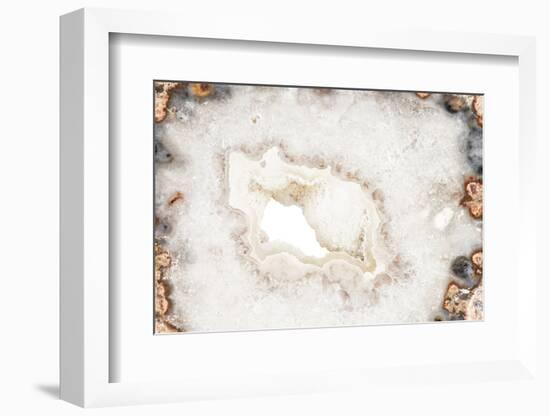 So Pure Collection - White Agate-Philippe Hugonnard-Framed Photographic Print