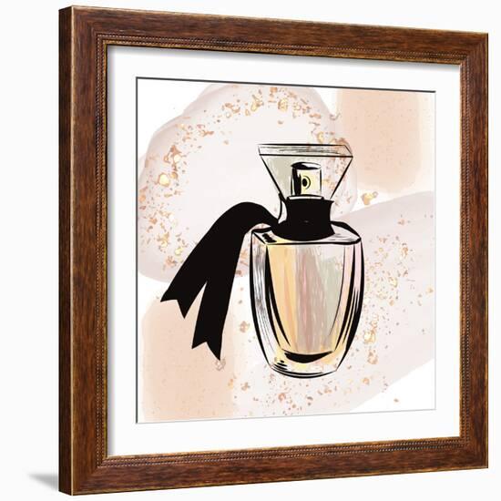 So She Did 1-Kimberly Allen-Framed Art Print