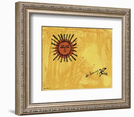 So Sunny, c. 1958-Andy Warhol-Framed Art Print