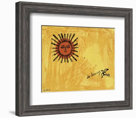 So Sunny, c. 1958-Andy Warhol-Framed Art Print