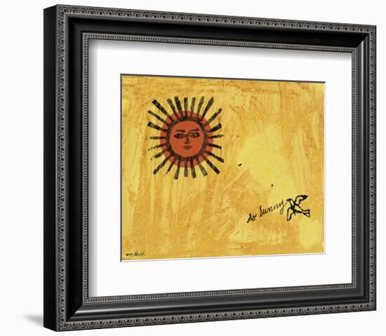 So Sunny, c. 1958-Andy Warhol-Framed Art Print