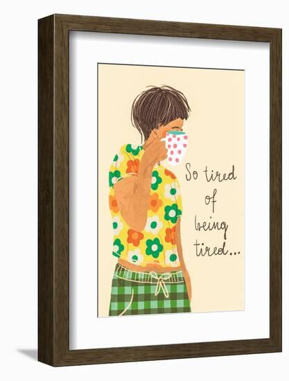 So Tired-Gigi Rosado-Framed Photographic Print