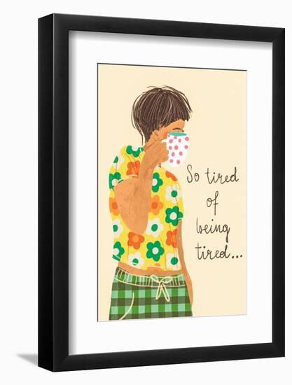 So Tired-Gigi Rosado-Framed Photographic Print