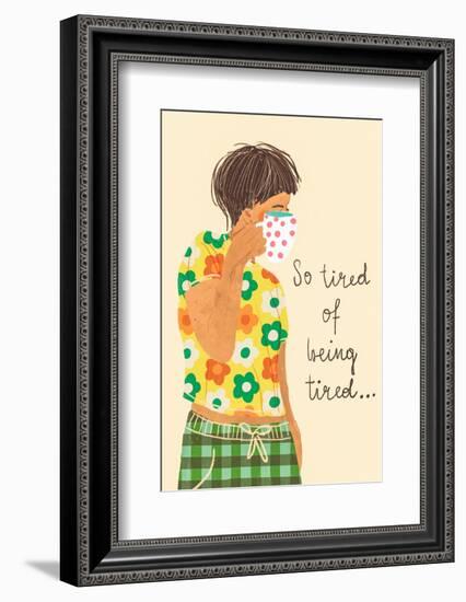 So Tired-Gigi Rosado-Framed Photographic Print