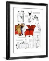"So You Want to See the President" C, November 13,1943-Norman Rockwell-Framed Giclee Print