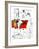 "So You Want to See the President" C, November 13,1943-Norman Rockwell-Framed Giclee Print