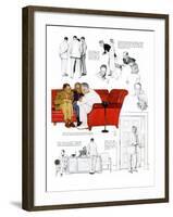 "So You Want to See the President" C, November 13,1943-Norman Rockwell-Framed Giclee Print