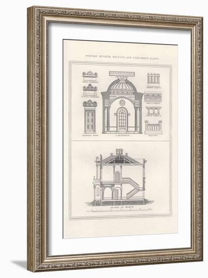 Soanean Museum-Richard Brown-Framed Art Print