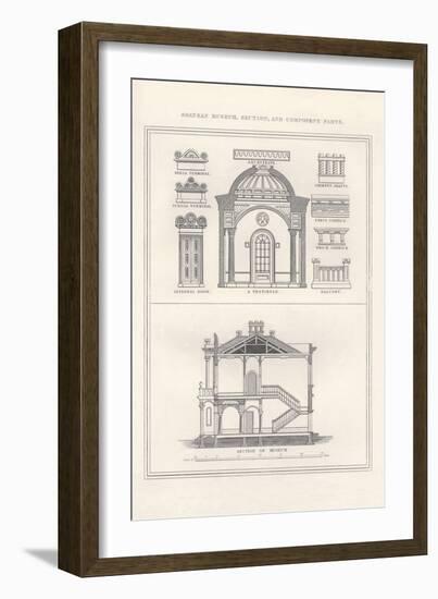 Soanean Museum-Richard Brown-Framed Art Print