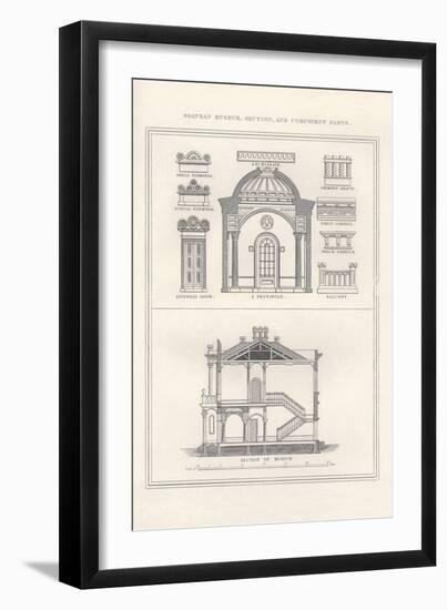 Soanean Museum-Richard Brown-Framed Art Print