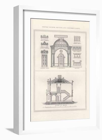 Soanean Museum-Richard Brown-Framed Art Print