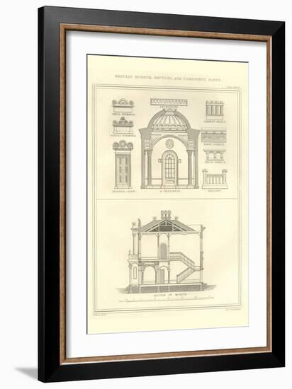 Soanean Museum-Richard Brown-Framed Art Print