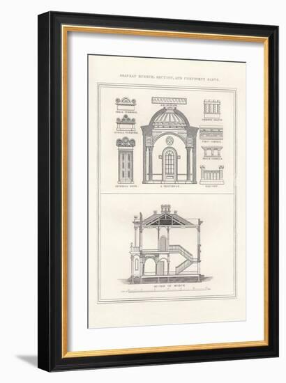 Soanean Museum-Richard Brown-Framed Art Print