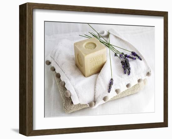 Soap and Lavender-Amelie Vuillon-Framed Art Print