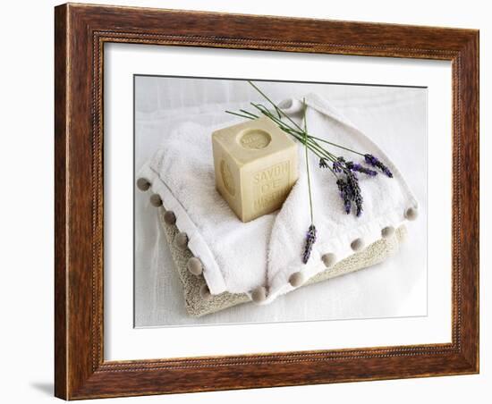 Soap and Lavender-Amelie Vuillon-Framed Art Print