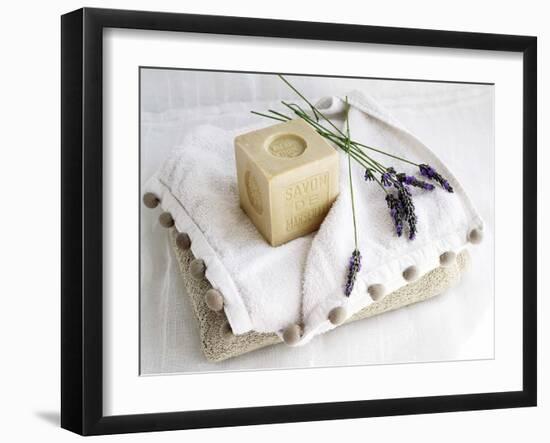 Soap and Lavender-Amelie Vuillon-Framed Art Print