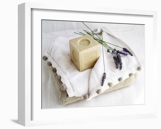 Soap and Lavender-Amelie Vuillon-Framed Art Print