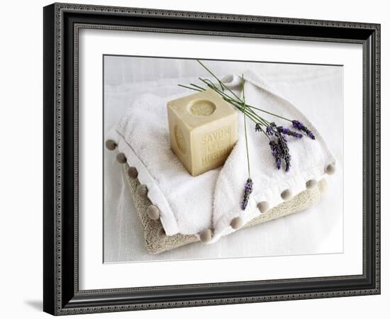 Soap and Lavender-Amelie Vuillon-Framed Art Print