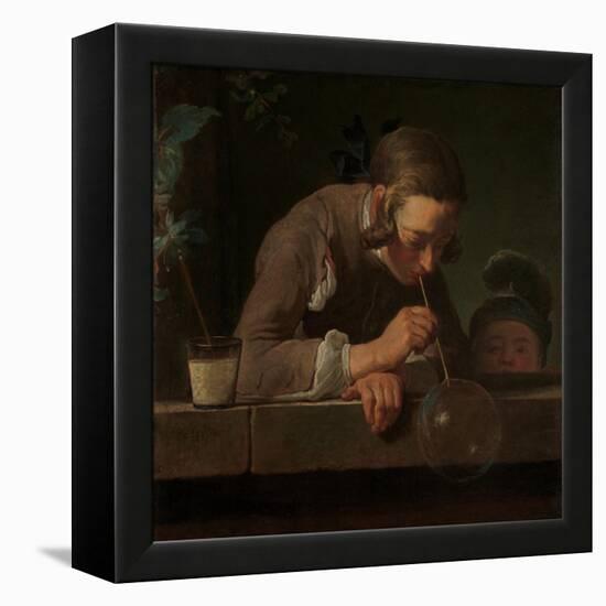 Soap Bubbles, c.1733-34-Jean-Baptiste Simeon Chardin-Framed Premier Image Canvas