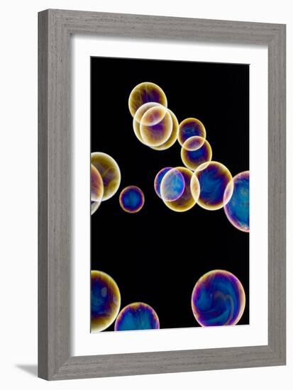 Soap Bubbles-Lawrence Lawry-Framed Photographic Print