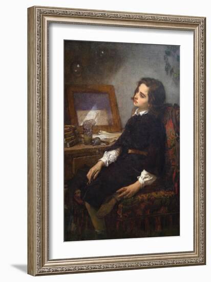 Soap Bubbles-Thomas Couture-Framed Art Print