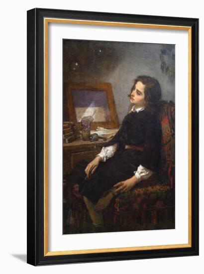 Soap Bubbles-Thomas Couture-Framed Art Print