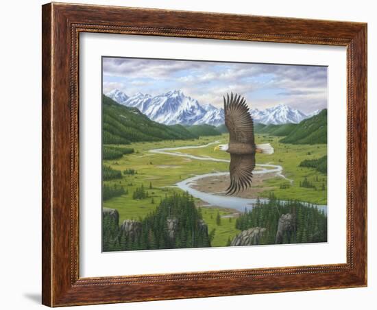 Soaring Above-Robert Wavra-Framed Giclee Print