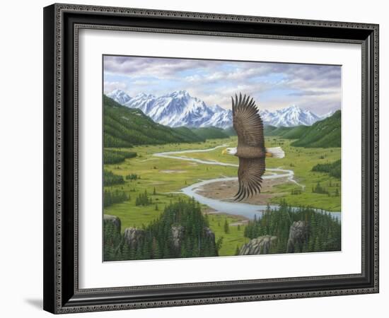 Soaring Above-Robert Wavra-Framed Giclee Print