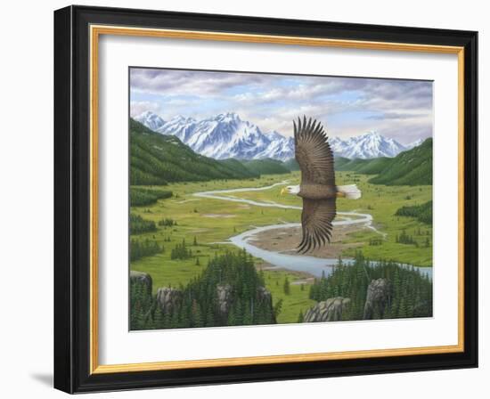 Soaring Above-Robert Wavra-Framed Giclee Print