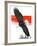 "Soaring Eagle,"March 22, 1924-Charles Bull-Framed Giclee Print