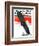 "Soaring Eagle," Saturday Evening Post Cover, March 22, 1924-Charles Bull-Framed Giclee Print