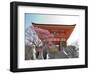 Soaring Gate of Temple, Kyoto, Japan-Shin Terada-Framed Photographic Print