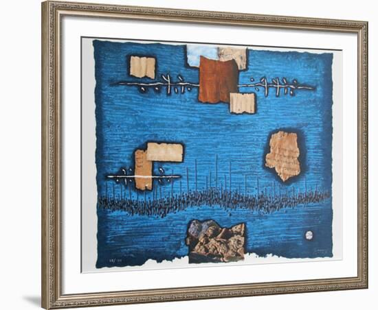 Soaring Letters-Moshe Elazar Castel-Framed Limited Edition