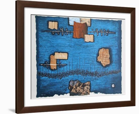 Soaring Letters-Moshe Elazar Castel-Framed Limited Edition