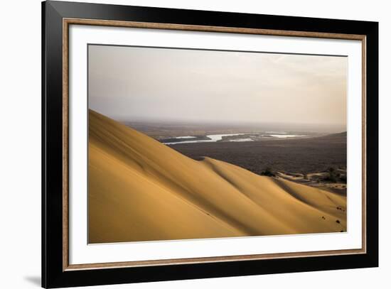 Soaring Sand Dunes-Andrew Geiger-Framed Giclee Print