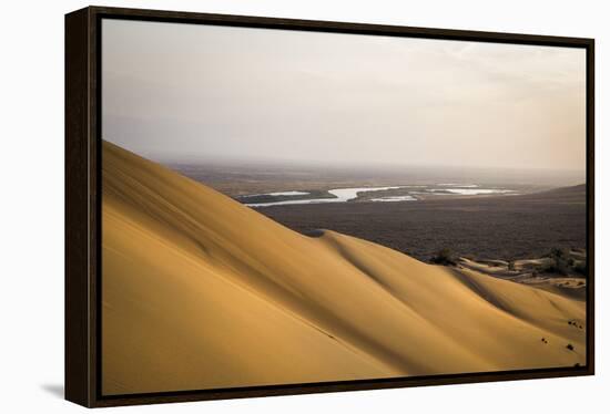 Soaring Sand Dunes-Andrew Geiger-Framed Stretched Canvas