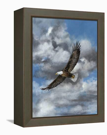 Soaring-Carolyn Mock-Framed Stretched Canvas