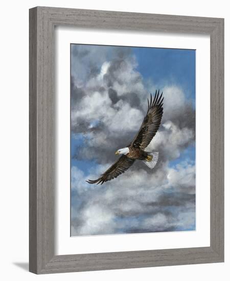 Soaring-Carolyn Mock-Framed Art Print